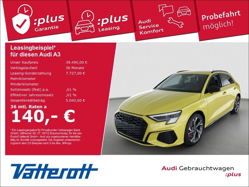 Audi A3 3.526 km 39.490 € Holzminden 37603