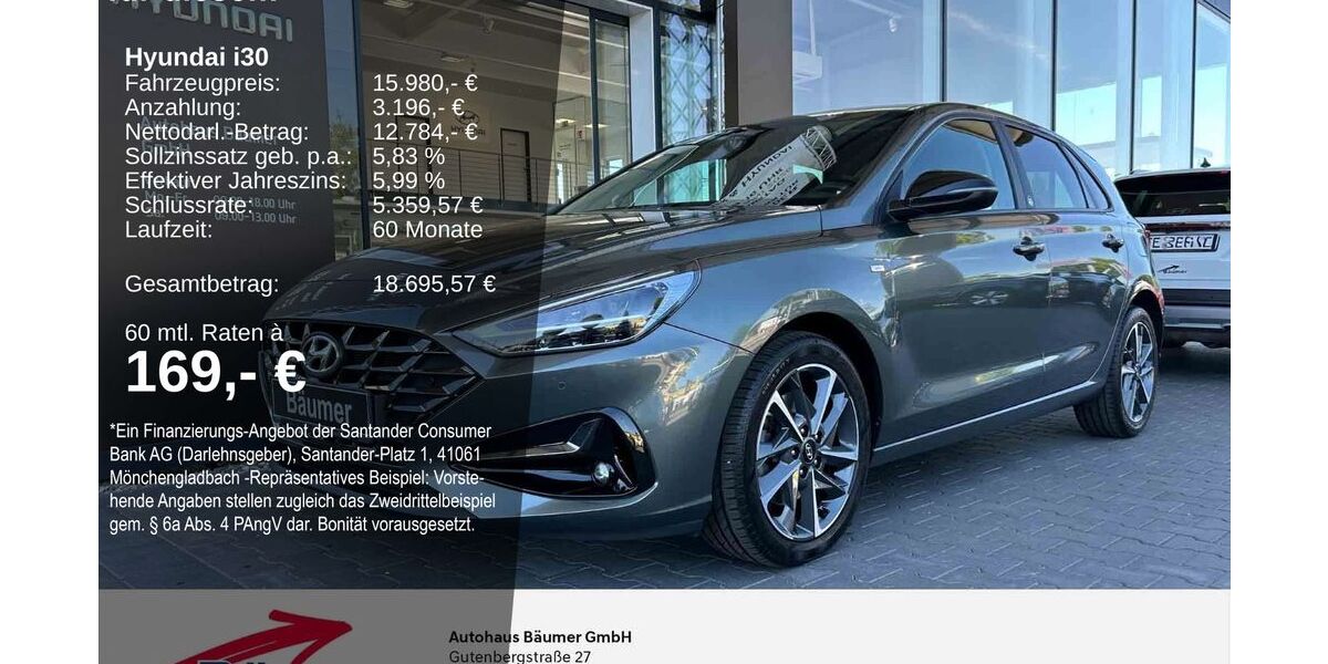 Hyundai i30 81.909 km 15.980 &euro; Ibbenbüren 49479