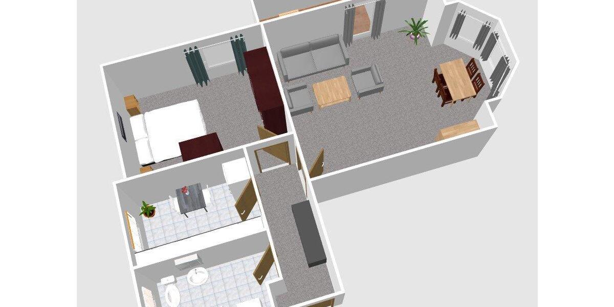 Etagenwohnung Bördeland - 2 Zimmer, 61 m&sup2;, 515&euro; | Angebot:24700327