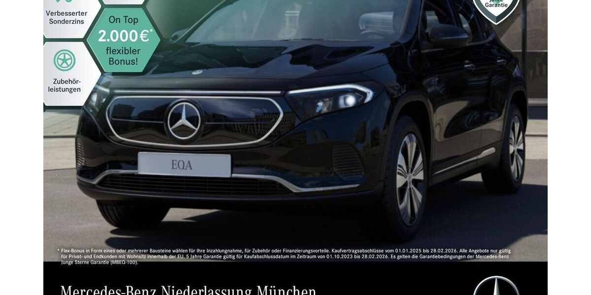 Mercedes-Benz EQA 41.987 km 27.990 € München 80636