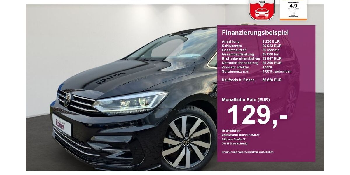 VW Touran 22.100 km 38.420 &euro; Albbruck 79774