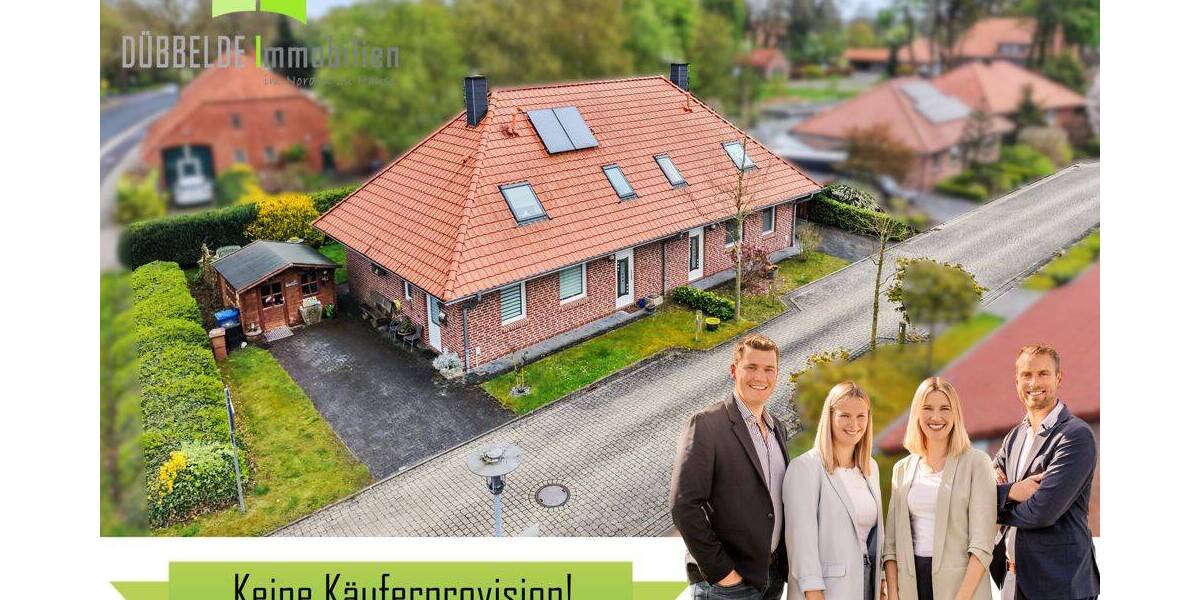 Doppelhaushälfte Apen / Vreschen-Bokel Vreschen-Bokel - 4 Zimmer, 102 m&sup2;, 249.000&euro; | Angebot:26887512