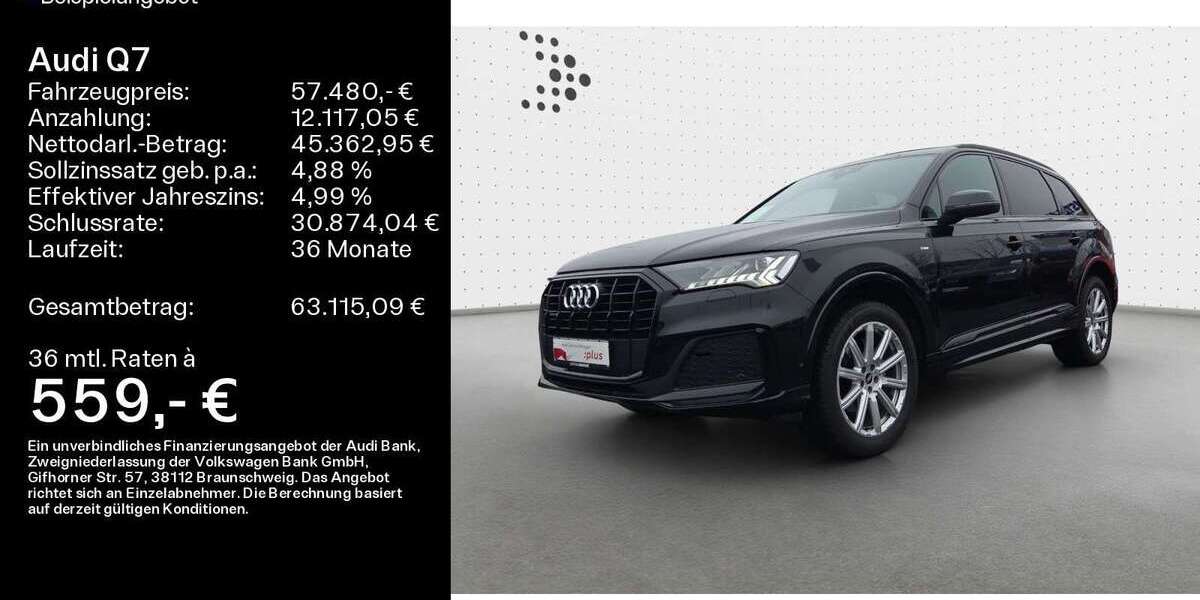 Audi Q7 52.439 km 57.480 &euro; Königstein-TS 61462