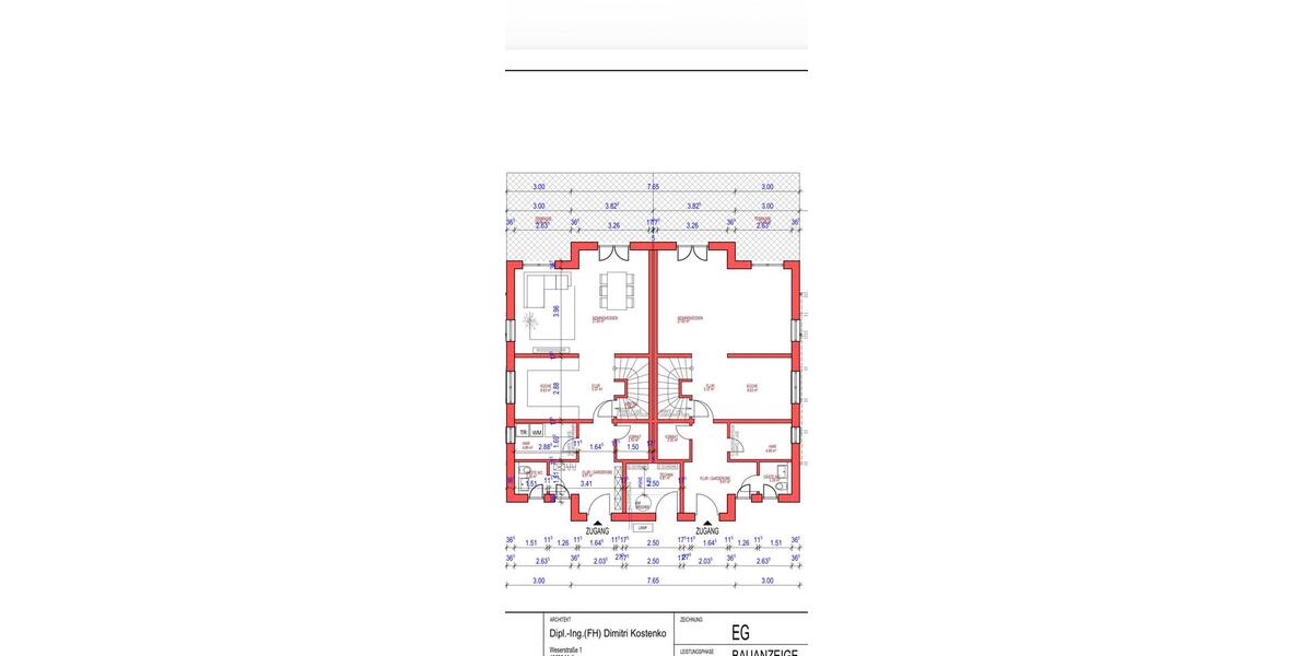 Doppelhaushälfte Ostercappeln - 1 Zimmer, 132 m&sup2;, 1.500&euro; | Angebot:26417082