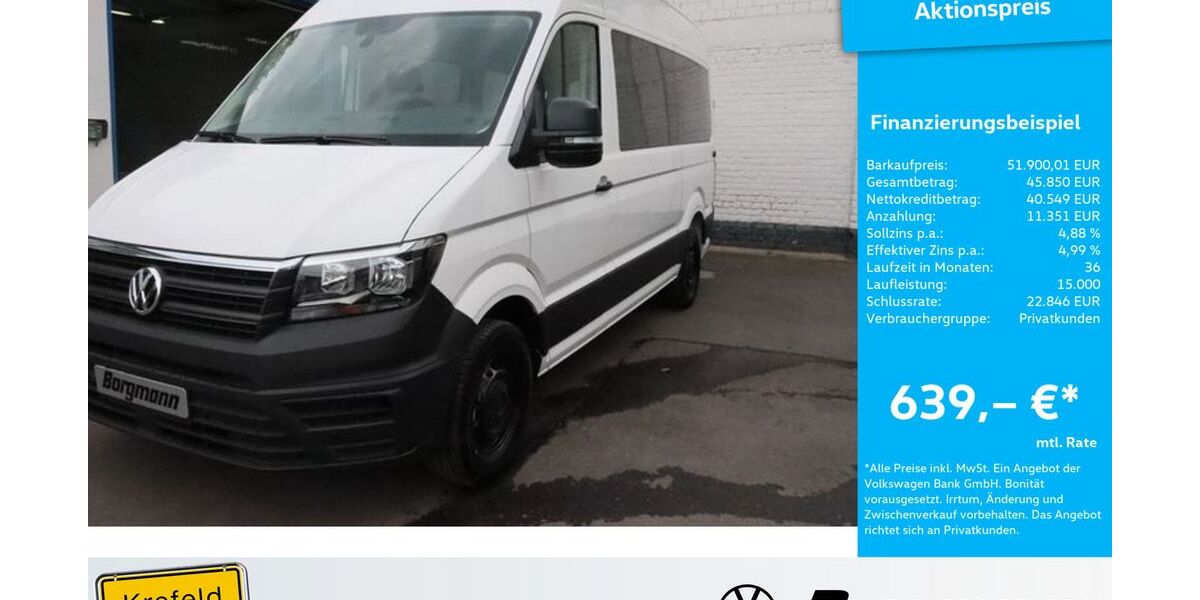 VW Crafter 1.500 km 51.900 € Krefeld 47803