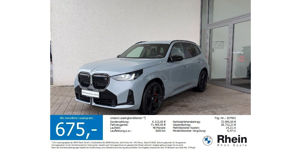 BMW X3 M50 15.253 km 68.440 &euro; Salz 97616