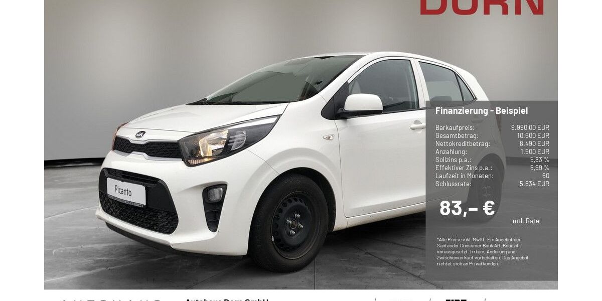 Kia Picanto 104.550 km 9.990 &euro; Landshut 84030