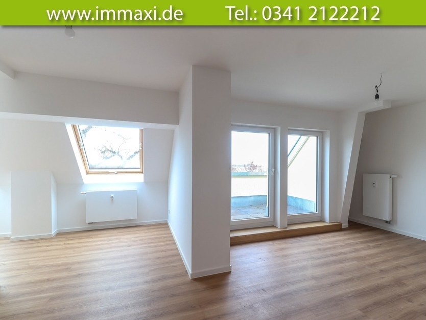 EUTRITZSCH + 2 RAUM MIETWOHNUNG + ERSTBEZUG NACH DACHGESCHOSSAUSBAU 2 zimmer