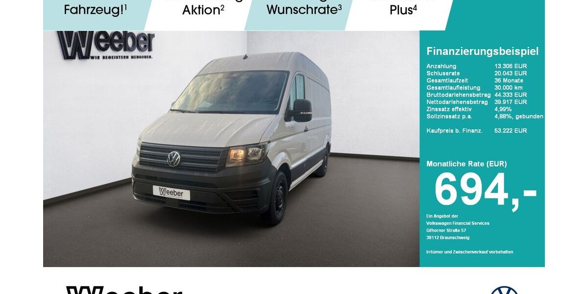 VW Crafter 1.005 km 52.222 € Herrenberg 71083