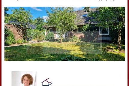 Idyllisch wohnen - grüne Oase zum Wachküssen - Bungalow mit Satteldach und Doppelgarage - provisionsfrei für Käufer 6.5 zimmer
