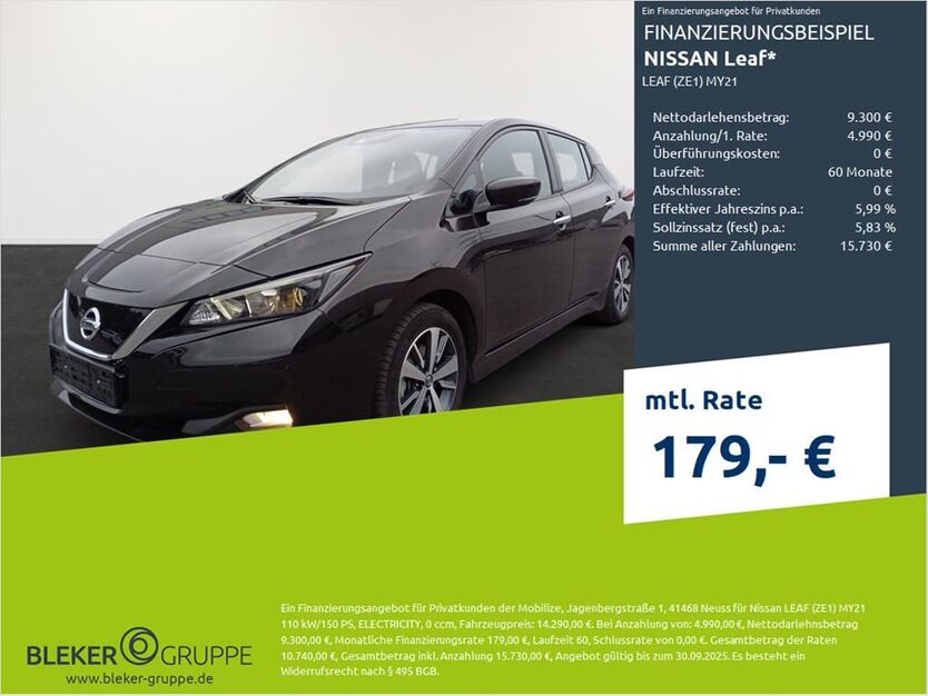 Nissan Leaf 28.371 km 13.480 € Münster - Amelsbüren 48163