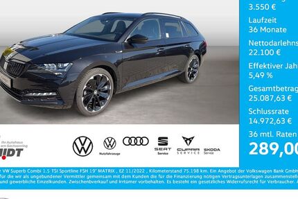 Skoda Superb 75.198 km 25.650 &euro; Bernsdorf 09337
