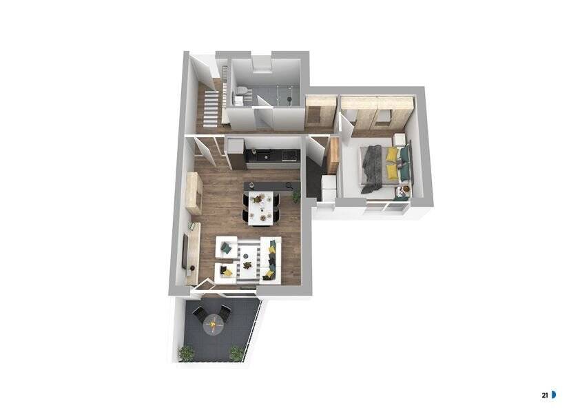 Etagenwohnung Bad Hersfeld - 2 Zimmer, 69 m&sup2;, 360.000&euro; | Angebot:25732129