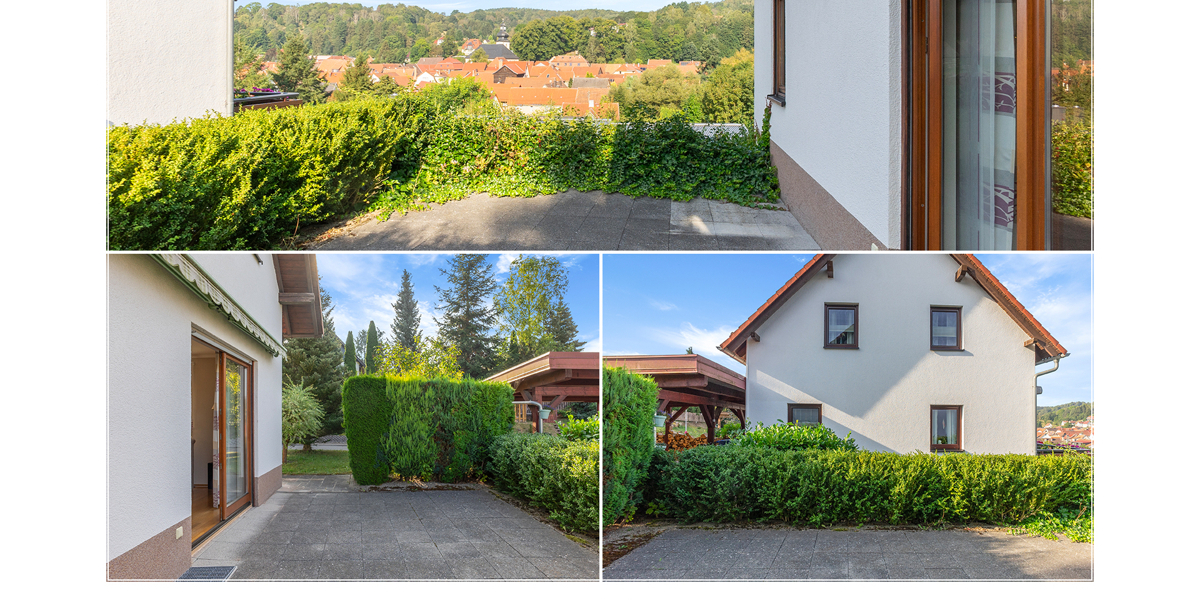 Modernes Wohnen mit Einliegerwohnung, Photovoltaik und unverbaubarem Ausblick - Einfamilienhaus Zella-Mehlis Mehlis | Angebot:24309429