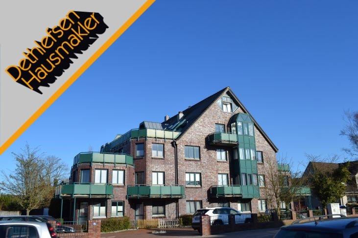 Gepflegte 2 Zimmer-Wohnung im 3. Obergeschoss eines Mehrparteienhauses in Heide, Kreis Dithmarschen