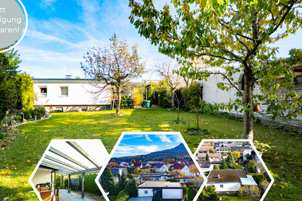 Bungalow in Balingen-Weilstetten - Sonnengrundstück, großer Garten, Garage & erneuertes Flachdach! 4 zimmer