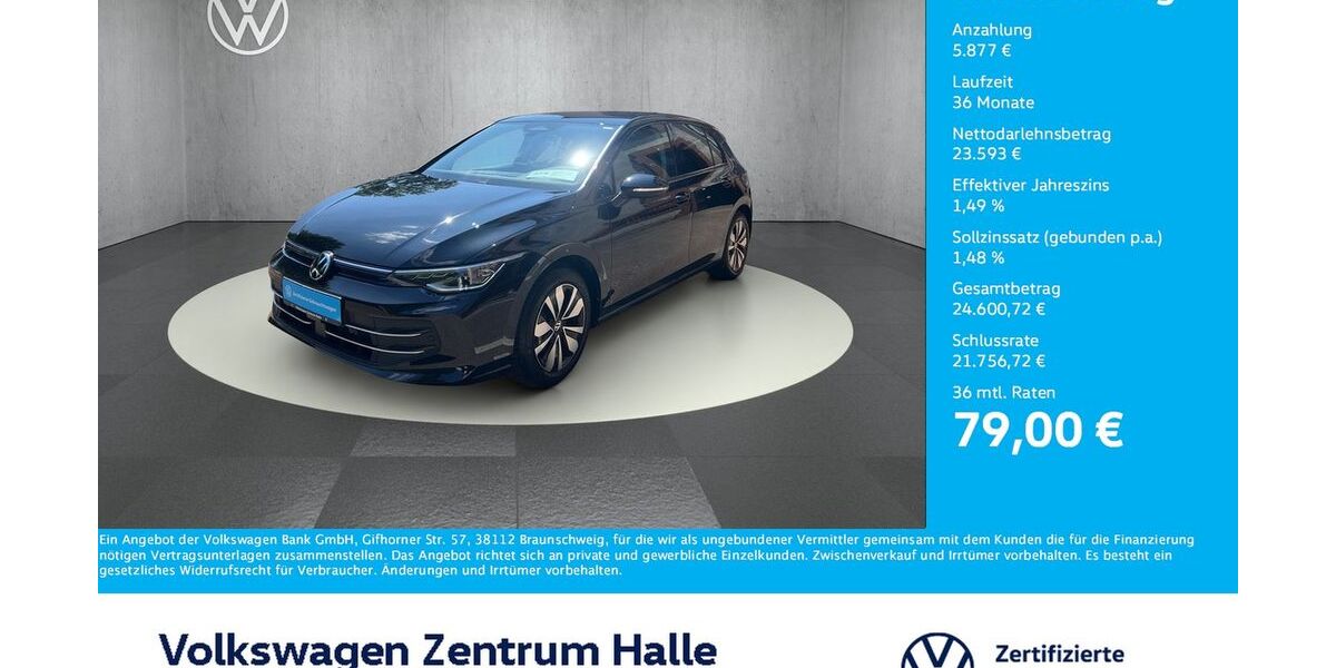 VW Golf 9.307 km 29.470 &euro; Halle/Saale 06110
