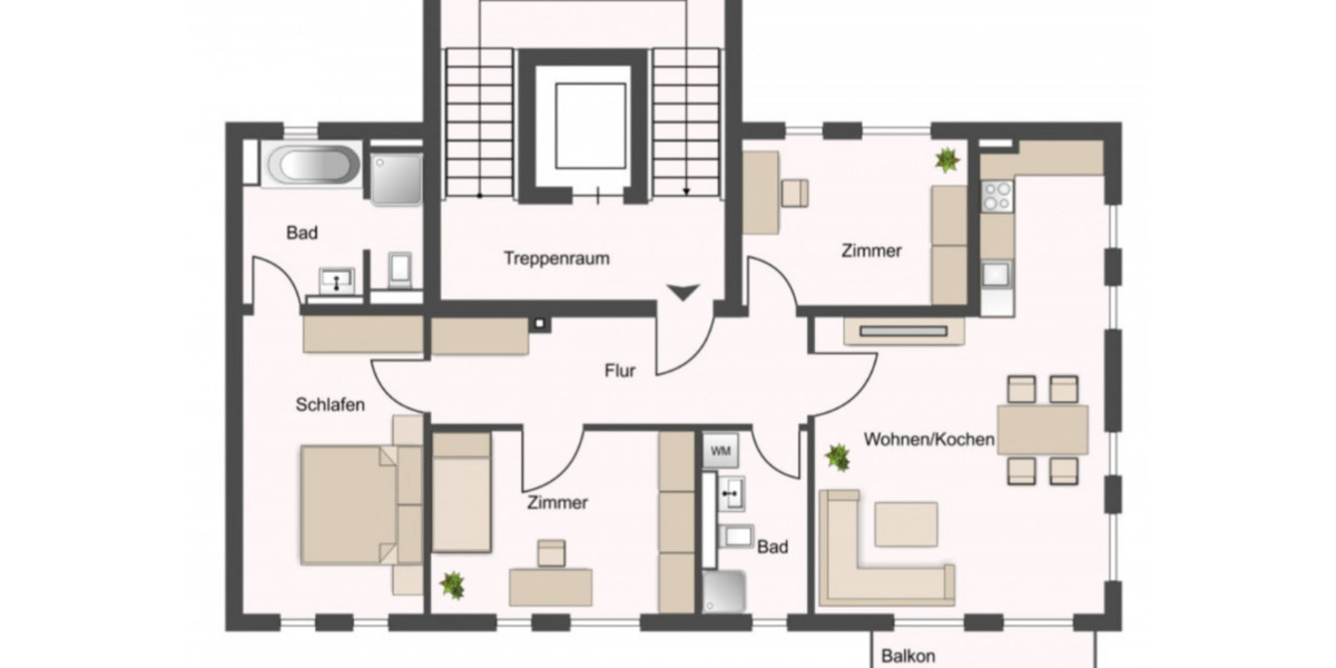Etagenwohnung Leipzig Nordwest - 4 Zimmer, 95 m&sup2;, 550.000&euro; | Angebot:24754569