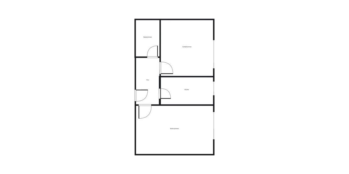 Erdgeschoßwohnung Täferrot - 2 Zimmer, 53 m&sup2;, 510&euro; | Angebot:25718995