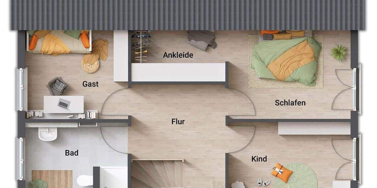 Einfamilienhaus Geseke Störmede - 5 Zimmer, 130 m&sup2;, 301.610&euro; | Angebot:26244435