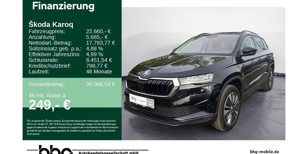 Skoda Karoq 83.903 km 22.660 &euro; Tübingen 72072