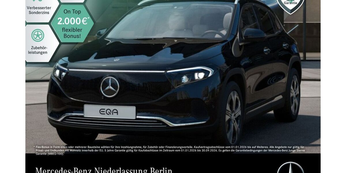 Mercedes-Benz EQA 13.320 km 37.890 &euro; Berlin 12681