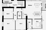 Etagenwohnung Schiffweiler - 5 Zimmer, 130 m&sup2;, 1.250&euro; | Angebot:26473092