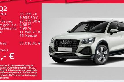 Audi Q2 3.226 km 33.199 &euro; Eching 85386