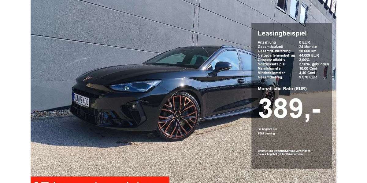 Cupra Leon 6.500 km 47.990 &euro; Riedenburg 93339