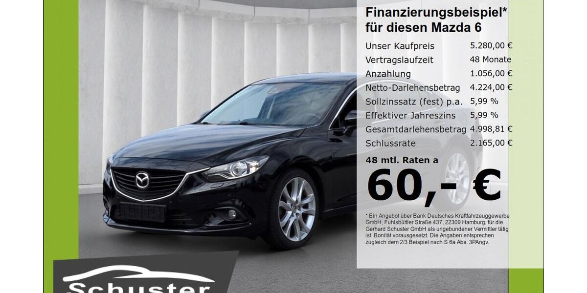 Mazda 6 191.525 km 4.780 &euro; Ruhstorf 94099