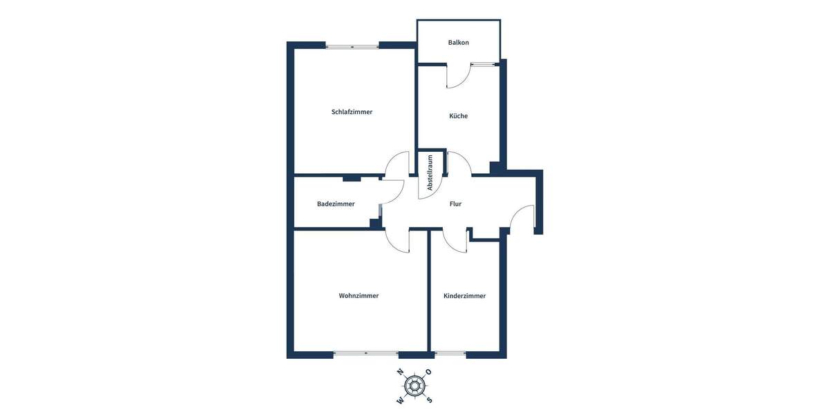 Etagenwohnung Burscheid - 3 Zimmer, 71 m&sup2;, 198.000&euro; | Angebot:25212871