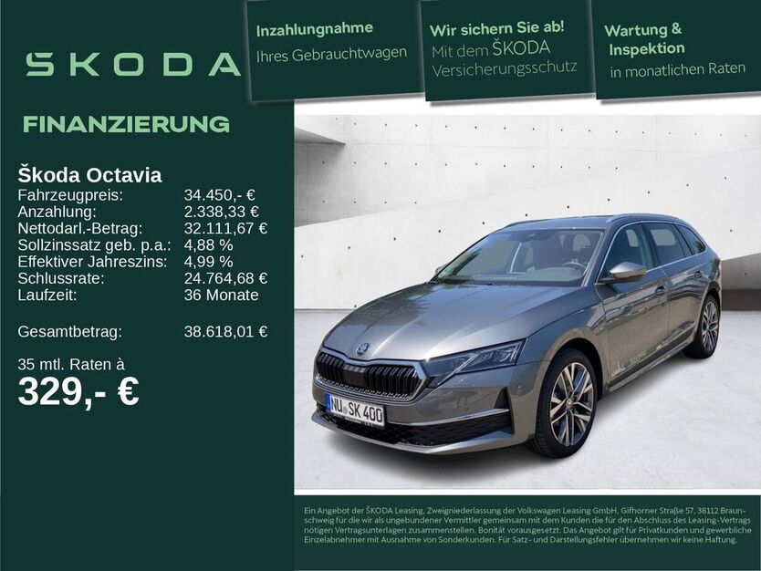 Skoda Octavia 9.001 km 34.450 € Neu-Ulm 89231