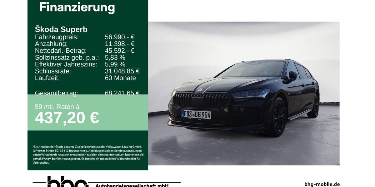 Skoda Superb 8.722 km 56.990 &euro; Freudenstadt 72250