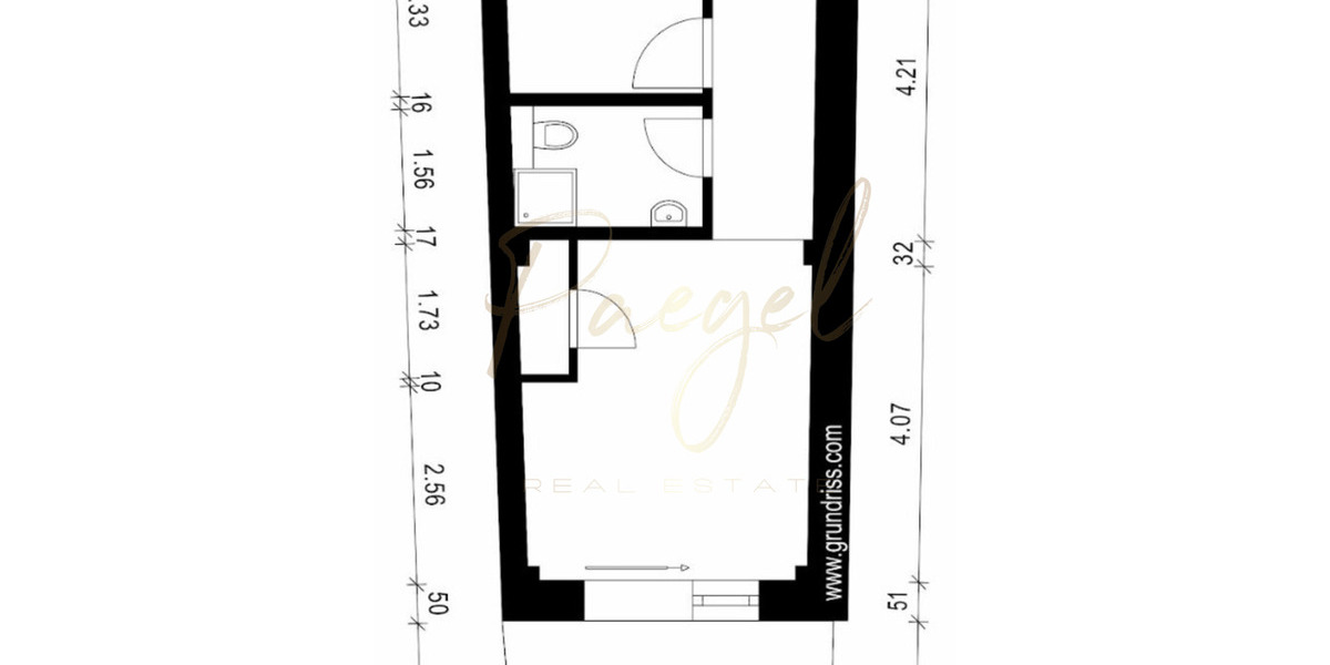 Etagenwohnung Fehrbellin - 2 Zimmer, 33 m&sup2;, 99.400&euro; | Angebot:25750281