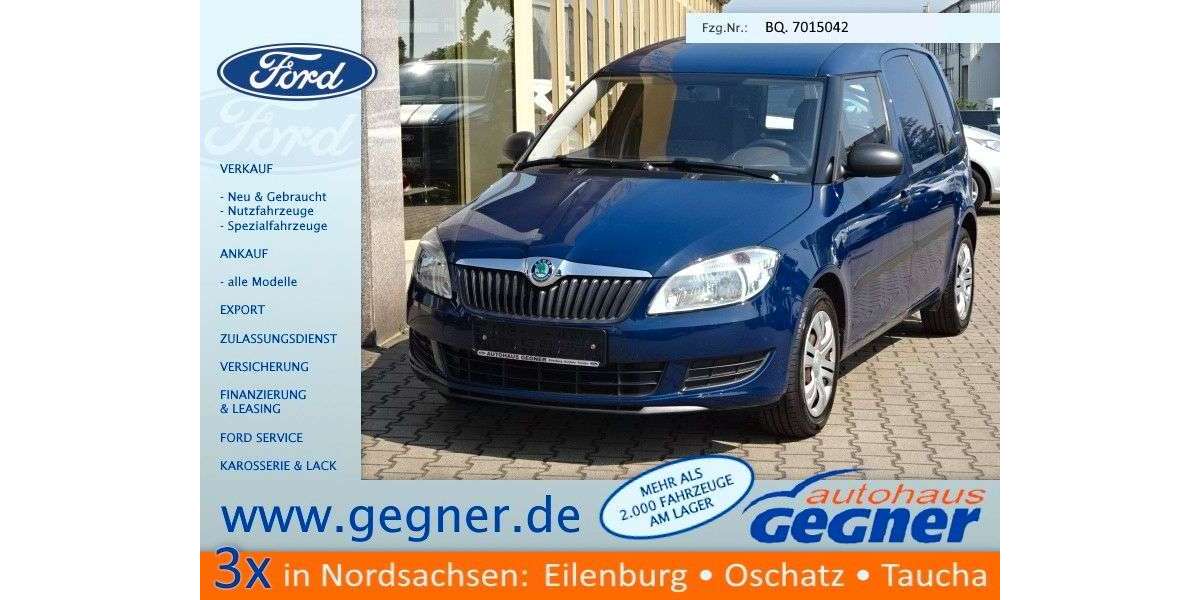 Skoda Roomster 59.964 km 3.440 &euro; Eilenburg 04838