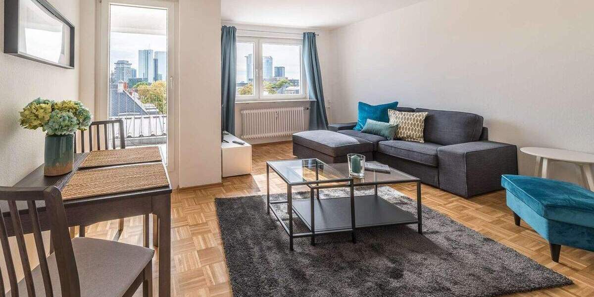 Etagenwohnung Frankfurt am Main Westend-Süd - 2 Zimmer, 45 m&sup2;, 1.820&euro; | Angebot:25458975