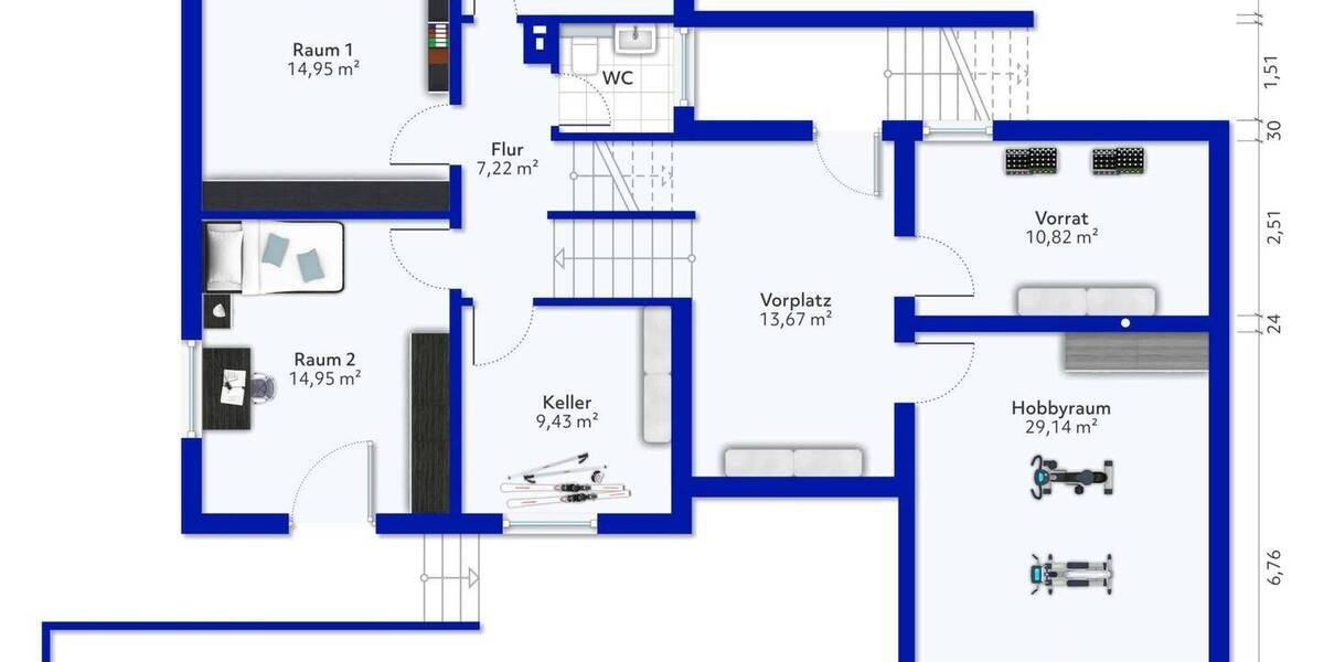 Bungalow Königsbrunn - 7 Zimmer, 194 m&sup2;, 765.000&euro; | Angebot:26488305