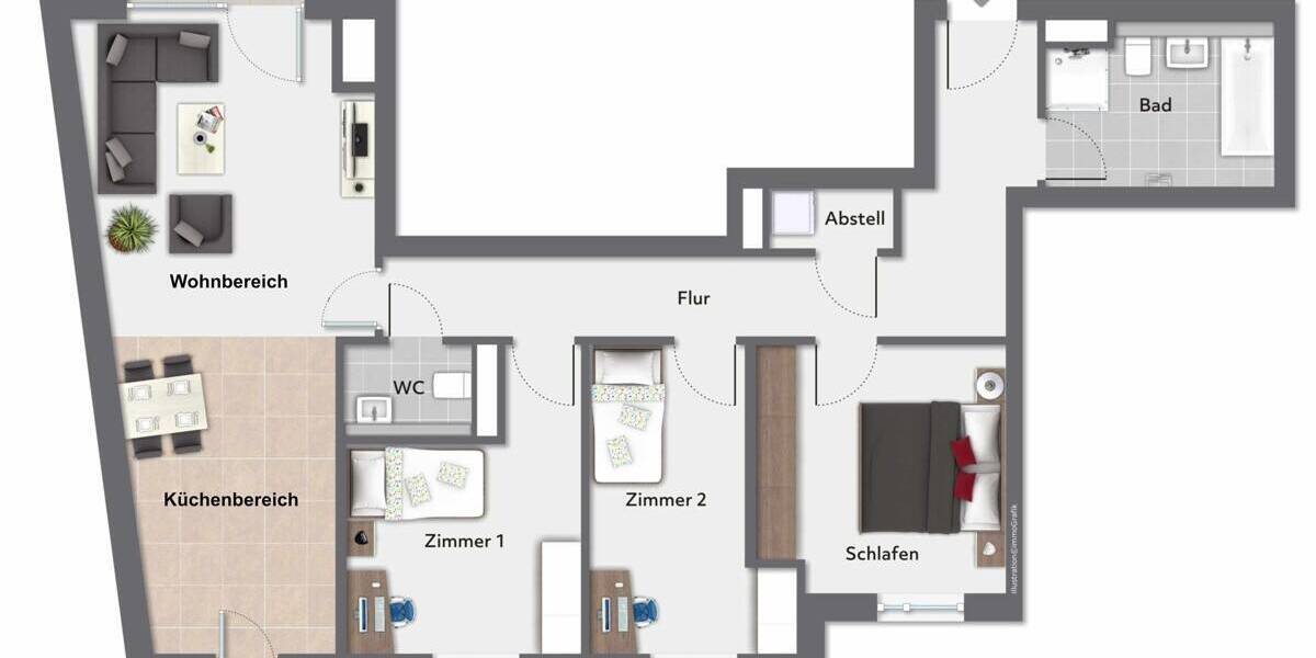 Etagenwohnung Pinneberg - 4 Zimmer, 99 m&sup2;, 520.000&euro; | Angebot:26686620
