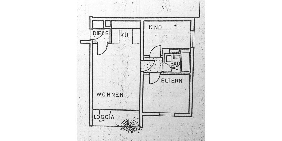 Erdgeschoßwohnung Freiburg im Breisgau Haslach - 3 Zimmer, 54 m&sup2;, 299.000&euro; | Angebot:27096346