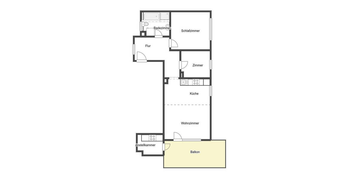 Etagenwohnung Tamm - 3 Zimmer, 69 m&sup2;, 245.000&euro; | Angebot:26704702