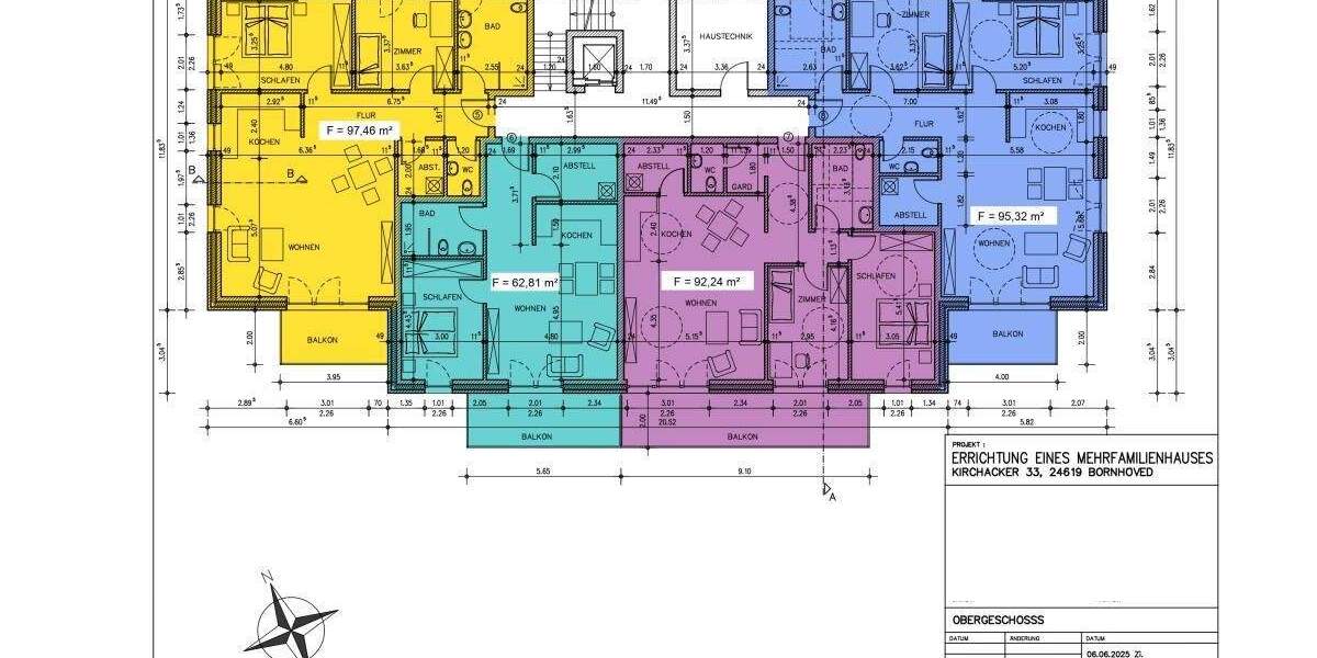 Etagenwohnung Bornhöved - 3 Zimmer, 95 m&sup2;, 349.000&euro; | Angebot:25702749