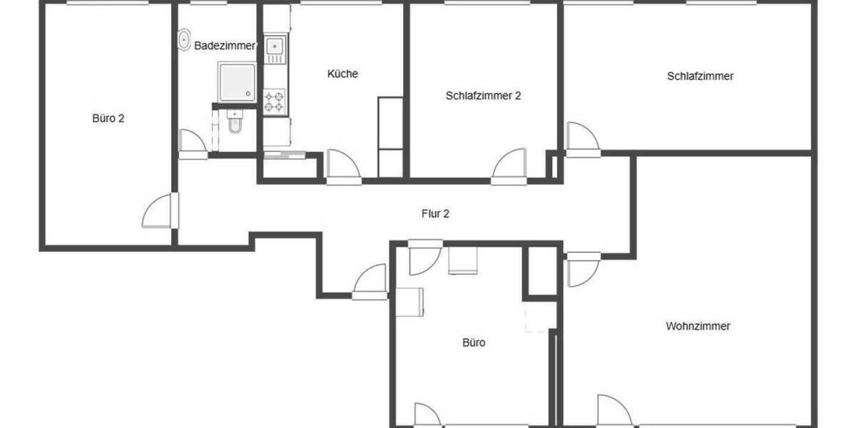 Wohn- und Geschäftshaus mit Werkstatt, Lagerflächen und Garagen in Bad Godesberg zimmer