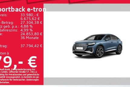Audi Q4 e-tron 11.648 km 35.980 &euro; München 81825