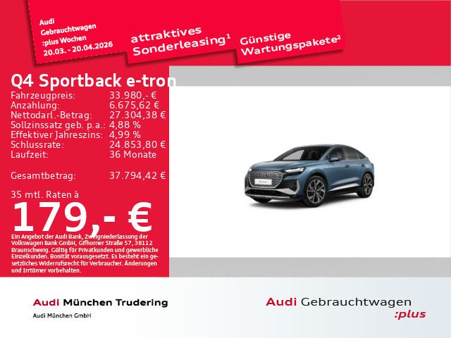Audi Q4 e-tron 11.648 km 35.980 &euro; München 81825