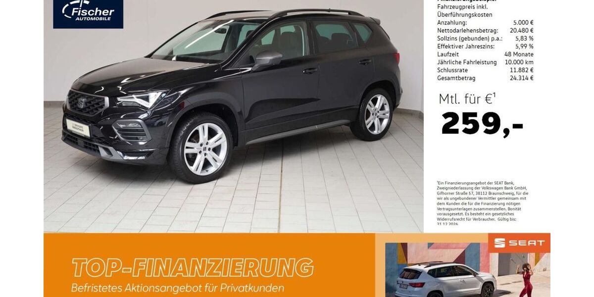 Seat Ateca 60.116 km 25.480 &euro; Amberg 92224