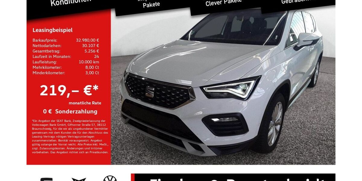 Seat Ateca 20.093 km 32.980 € Lohmar 53797