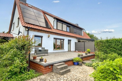 Gepflegte Doppelhaushälfte mit moderner Energietechnik und großem Grundstück - Haus Zielitz Börde | Angebot:26624583