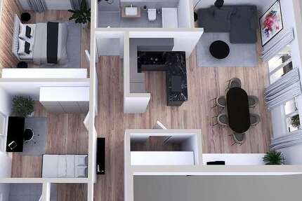 Wohnung zum Mieten in Philippsburg-Rheinsheim 1.240 € 103.36 m² 3 zimmer