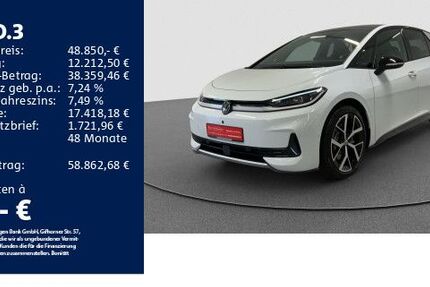 VW ID.3 2.001 km 48.650 &euro; Aalen 73431