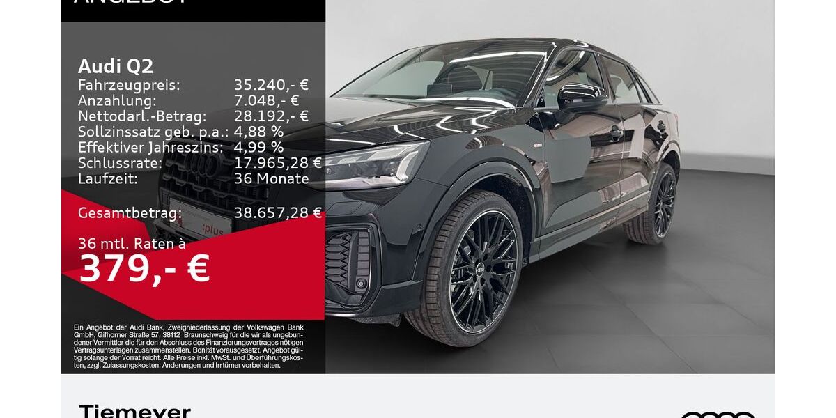 Audi Q2 9.155 km 34.980 &euro; Bochum 44809